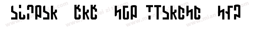 Martian Mono SemiExpanded Regular字体转换